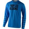 CAMISOLA TROY LEE DESIGNS 2021 GP AIR PINSTRIPE - OCEAN / PRETO